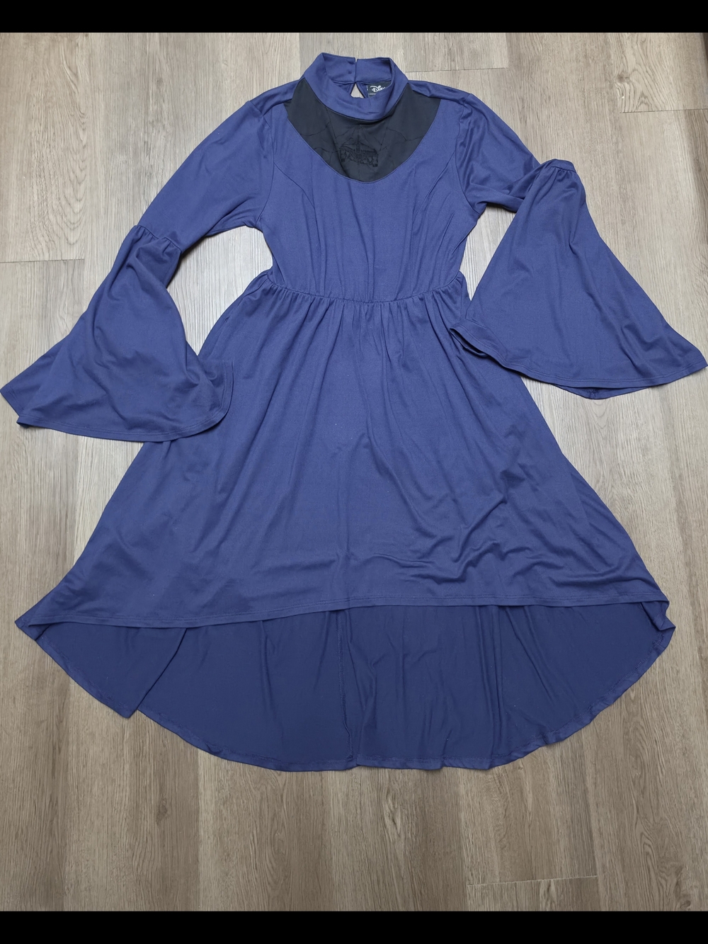 Her Universe Disney Snow White Evil Queen Hi-Low Bell Sleeve Dress